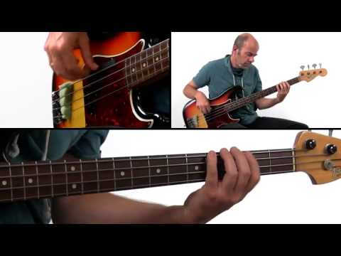 Blues Bass Guitar Lesson - Lick #14 Rhumba Blues - Jasper Mortier