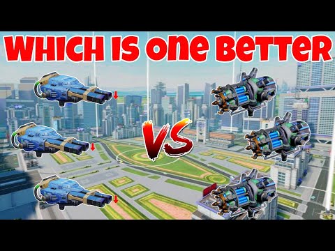 WR🔥 Murix[Nerf] VS Mogwan Weapon Comparison ||WAR ROBOTS||