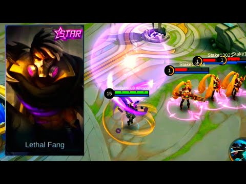 Brody Lethal Fang Starlight Skin Skill Effects MLBB