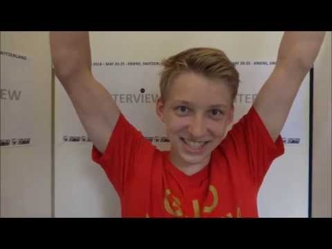 SEKISUI Open 2014 Interview Dimitri Steinmann