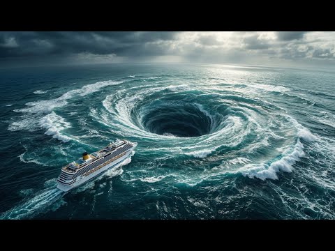 Massive Sea Vortex Destroys Cruise Ship | Ultra Realistic Simulation