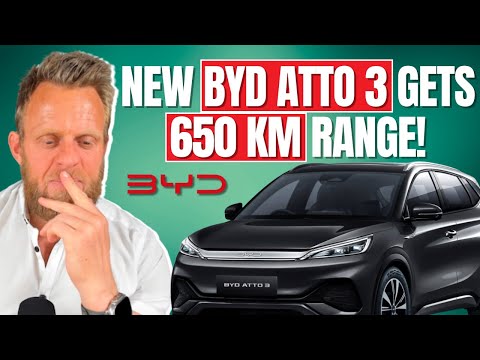 2026 BYD Atto 3 gets 650 km range & 75 kWh Battery + BIG Power Increase