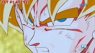 Goku transformed into Super Saiyan  Dragon Ball Z 