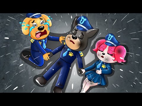 Oh No !! Sheriff Dobie And Papillon Please Wake Up | Sad Story | Sheriff Labrador Police Animation
