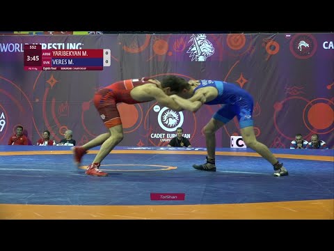 1/8 FS - 71 kg: M. YARIBEKYAN (ARM) v. M. VERES (SVK)
