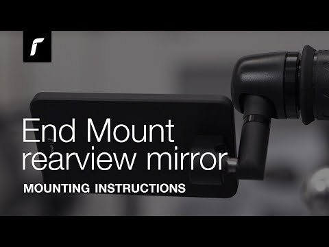 End Mount rearview mirror mounting instructions