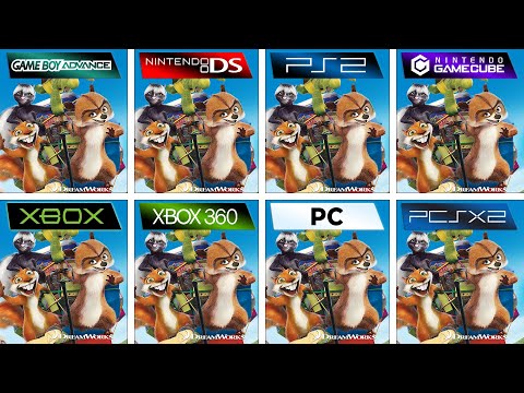 Over the Hedge (2006) GBA vs DS vs PS2 vs GameCube vs XBOX vs XBOX 360 vs PC vs PCSX2