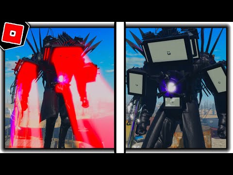 How to get UPGRADED TITAN TV MAN MORPH in SKIBIVERSE - Roblox