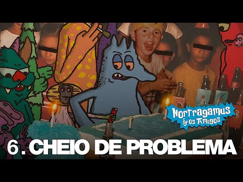 NORTRAGAMUS - Cheio de Problema feat LV, Fats (Visualizer)