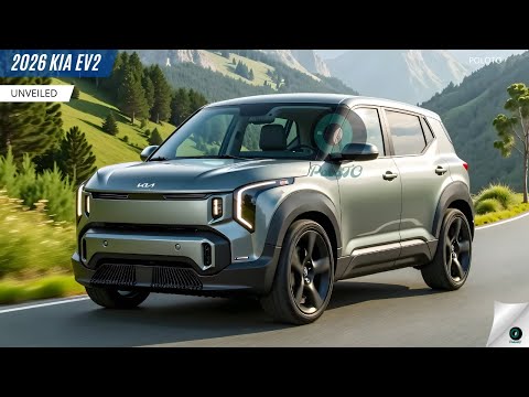 New 2026 KIA EV2 Unveiled - The perfect entry-level electric vehicle?
