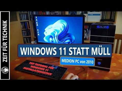 Windows 11 instead of a dustbin: Rescue a Medion PC from 2010 with new software