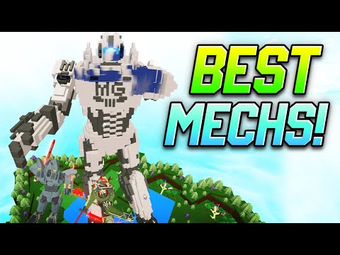 BEST MECHS EVER!!! (Mech Fight!) - Build a Boat For Treasure ROBLOX