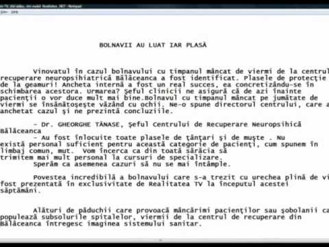 Pacient mincat de viermi 3.wmv