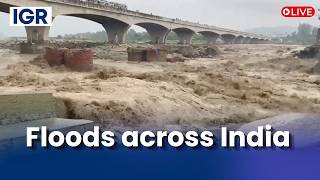 LIVE: Monsoon Fury Across India as Heavy Rain Disrupts Travel, Floods Cities & Triggers Alerts | IGR