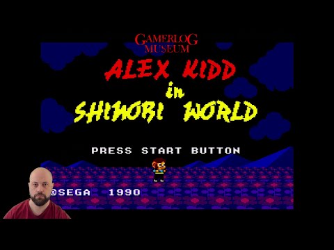 ALEX KIDD IN SHINOBI WORLD - MASTER SYSTEM - Real Hardware
