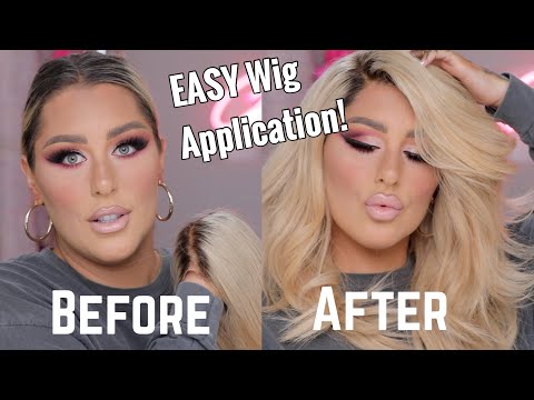 EASY- HOW TO APPLY  LACE WIGS TUTORIAL- CHRISSPY