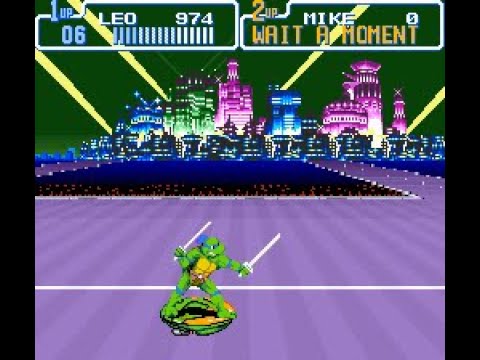 SNES Longplay - Teenage Mutant Ninja Turtles IV - Turtles in Time - Hard Difficulty