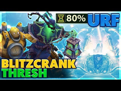 BEST BOTLANE DUO EVER | UNEXPECTED BARON STEAL | URF THRESH - BunnyFuFuu