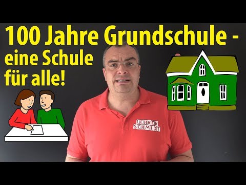100 years of elementary school – a school for everyone! | Lehrerschmidt