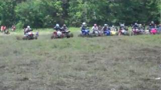 preview picture of video 'Tioga County Dirt Riders Quad College C Start WNYOA'