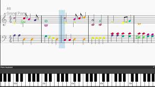 Download lagu Pomp And Circumstance by Edward Elgar - Easy piano tutorials with sheetmusic mp3