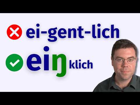 Stop Over-Pronouncing: Learn Natural German Pronunciation & Rhythm