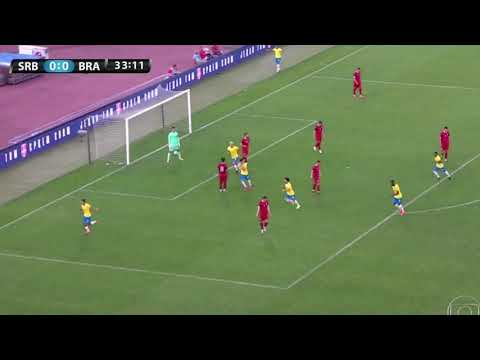 Golaço do Brasil Sub-20 - Guilherme Arana (Brasil 1x0 Sérvia) Gol do Brasil hoje