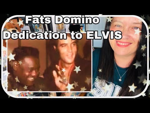 Fats Domino and his dedication to ELVIS! Blueberry Hill!