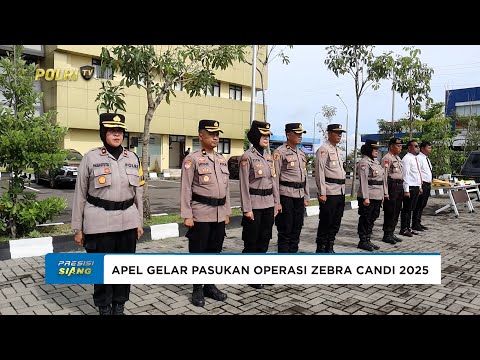 POLRES SUKOHARJO MELAKSANAKAN APEL GELAR PASUKAN OPERASI ZEBRA CANDI 2025