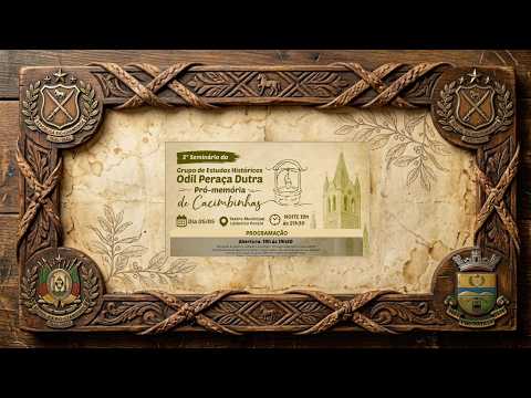 GEHOPD – História de Cacimbinhas e Pinheiro Machado | Palestra da Tarde