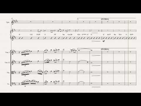 EU TE LOUVAREI | JOEL E JONAS [ Partitura de Naipe de CORDAS+Trompete ] 👇PARTITURA PDF👇