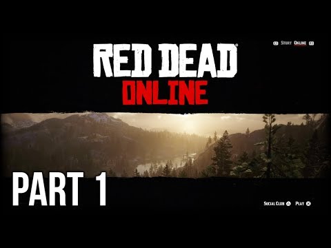 Red Dead Online - 100% Walkthrough Part 1 [PS4 Pro] – Intro