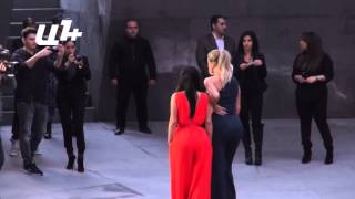 preview picture of video 'Kim Kardashian's visit Armenian Genocide Memorial in ‪‎Yerevan‬'