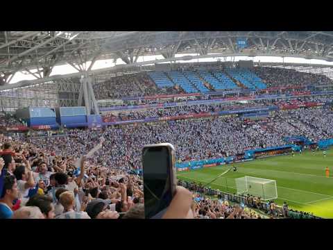 Vamos Argentina : Argentina fans singing at Kazan stadium ! FIFA World Cup 2018 Russia