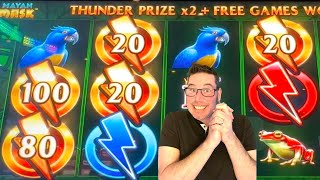 DRUM into BIG WINS!! Thunder Drums Mayan Mask โ๏ธ๐ฅ๐ค