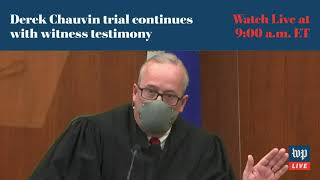 Derek Chauvin continues with witness testimony for sixth day - 4/5 (FULL LIVE STREAM)