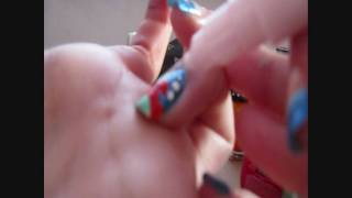 Little Mermaid Nail Art- Ariel Inspired tutorial