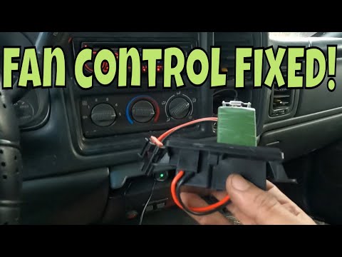 NO Heat or Defrost? FIX Your 99-07 GMC/Chevy Blower Resistor FAST!