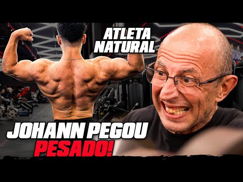 JOHANN REVELA TÉCNICAS PARA TER A DORSAL GIGANTE | TREINO COMPLETO