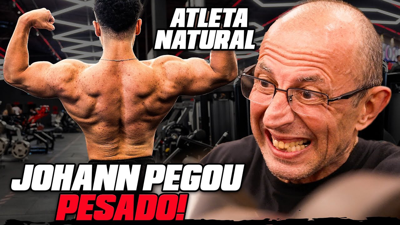 JOHANN REVELA TÉCNICAS PARA TER A DORSAL GIGANTE | TREINO COMPLETO