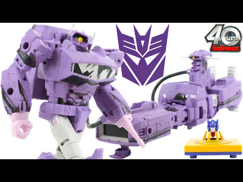 Transformers Generations Comic Edition Leader Class Shockwave Review (4K)