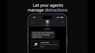 Introducing LockIn MCP: Let Your Agents Manage Distractions!