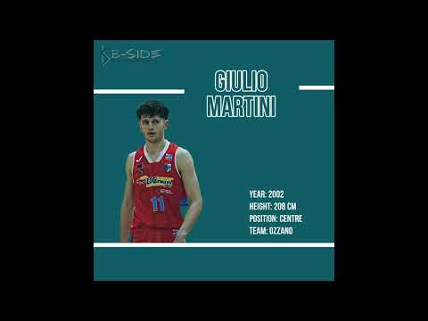 Giulio Martini Highlights 2024 post basso, gioco senza palla, ribalzi e difesa