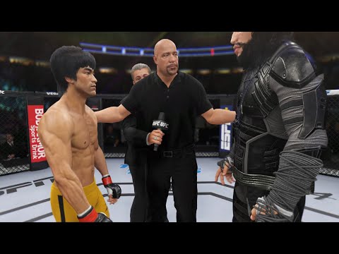 Bruce Lee vs. Goliath - EA Sports UFC 4 - Epic Fight 🔥🐲