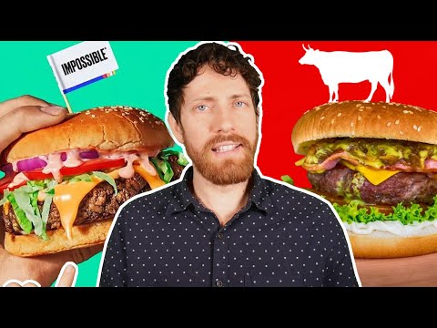 Impossible Burger vs. Beef: Which is Healthier?