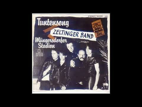 JÜRGEN ZELTINGER BAND -  Tuntensong   ARIOLA  1978 Deutsch-Rock Live