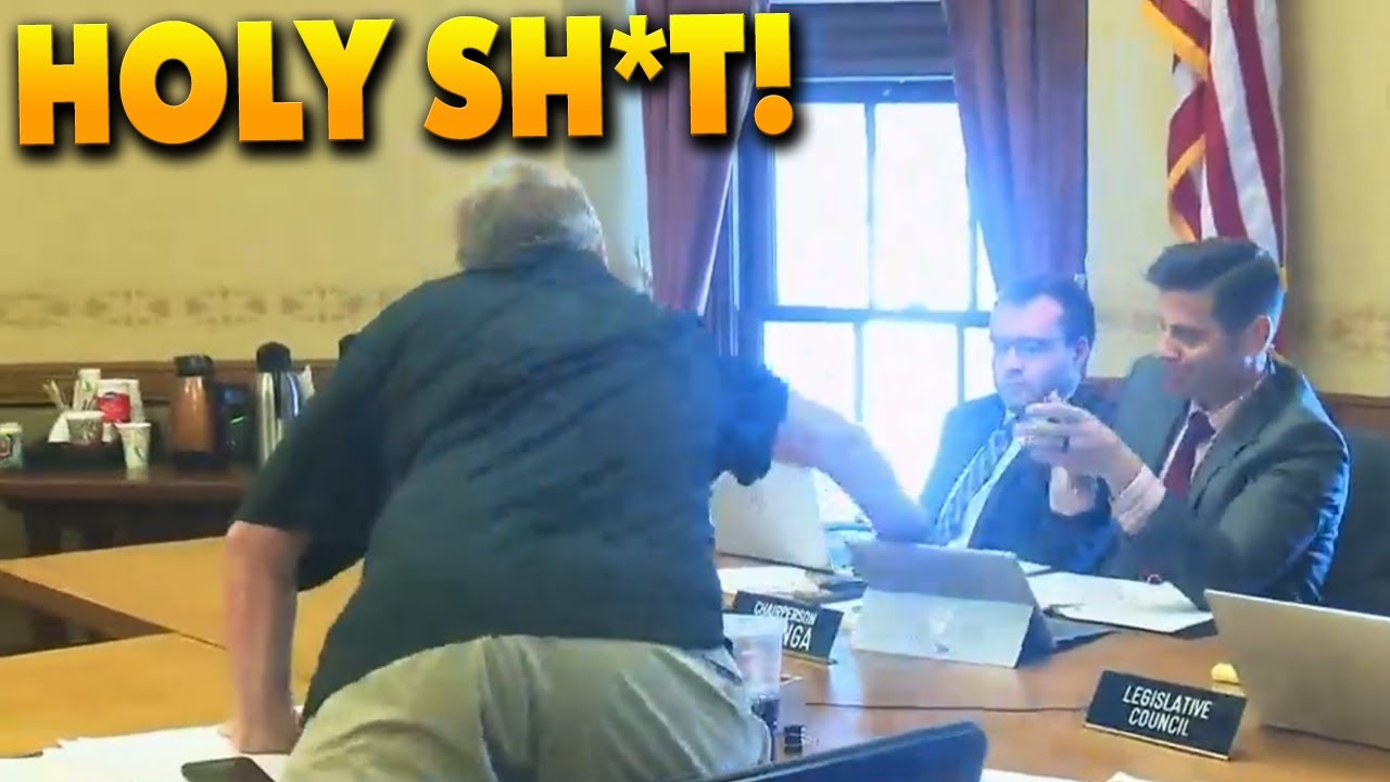 ABSOLUTE CHAOS as Democrat gets PHYSICAL over bill blocking TAXPAYER-FUNDED healthcare for ILLEGALS