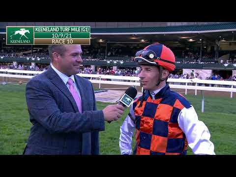 In Love (BRZ) wins the 2021 Keeneland Turf Mile (G1)