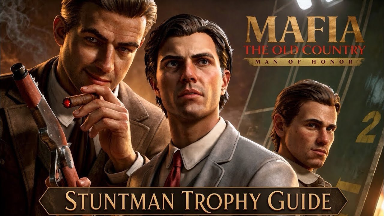 Mafia Old Country | Man of Honor DLC | Stuntman Trophy Guide