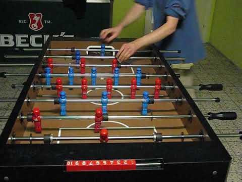 Tischfußball Freestyle Kneipenschüsse (alter Turniersieger)